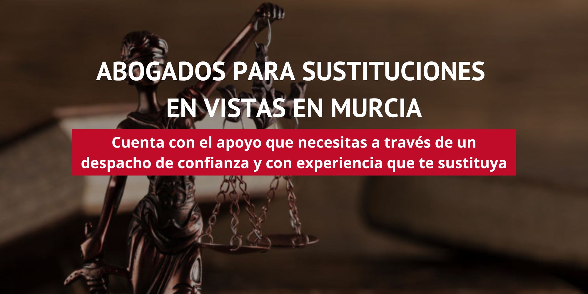 Abogados Sustitutos en Murcia | ACC LEGAL ABOGADOS